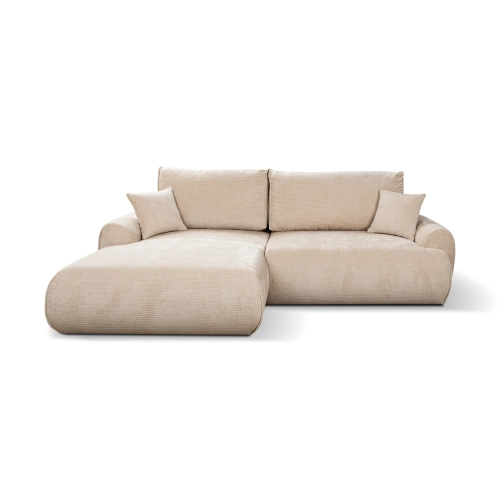 Narożnik z funkcją spania NABOO Tkanina Perla 10